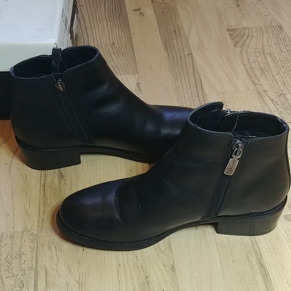 NIB Blondo Leather Ankle Booties 8 Waterproof - Picture 10 of 16